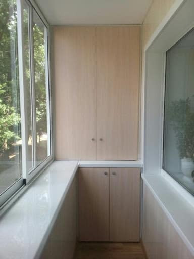 Монтаж алюминиевых раздвижных окон на балкон